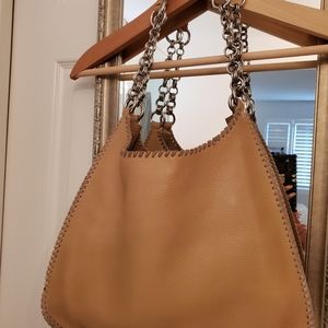 Authentic Prada purse, beige color